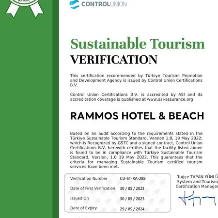 Hotel Rammos Managed By Dedeman 4*